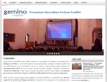 Tablet Screenshot of geminoformazione.com
